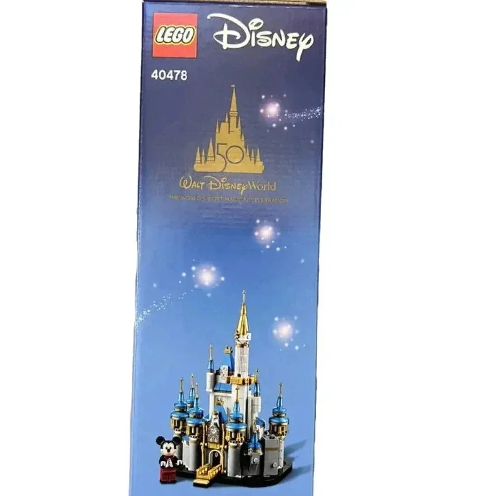 NEW LEGO 50th Anniversary Mini Disney Castle + Mickey Mouse Mini-Figure …